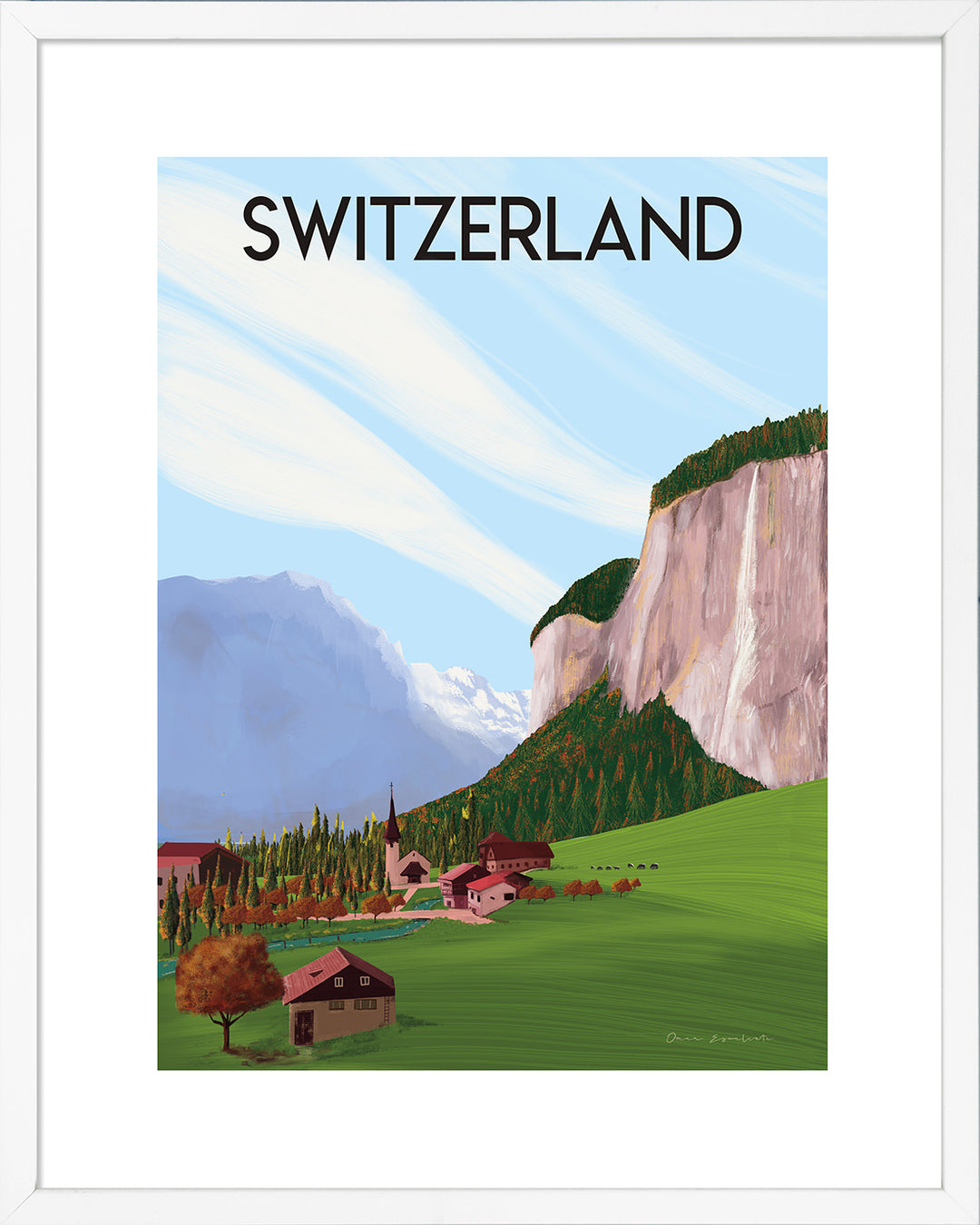 Travel Posters VI by Omar Escalante - TheArtistsQuarter