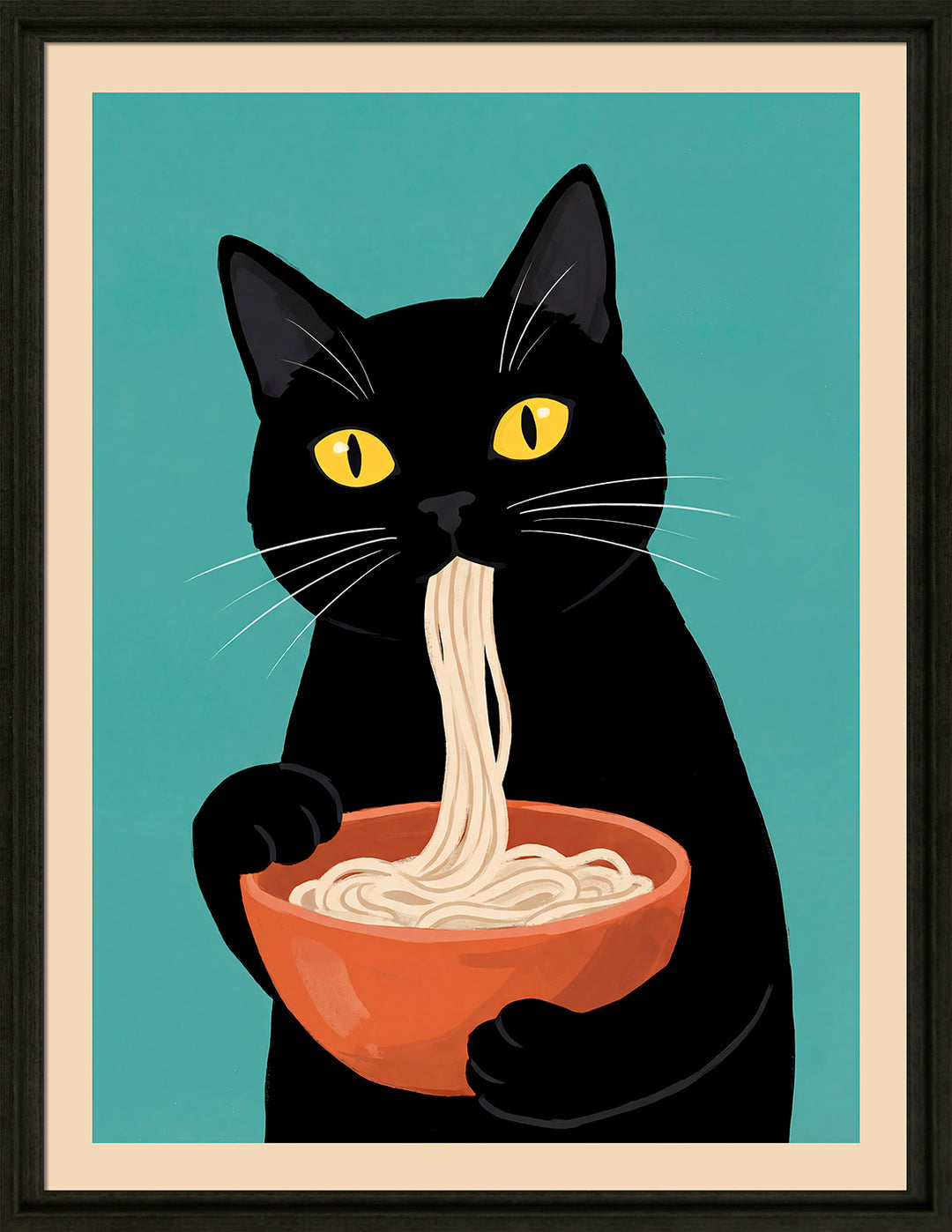 Hungry Black Cats II - TheArtistsQuarter