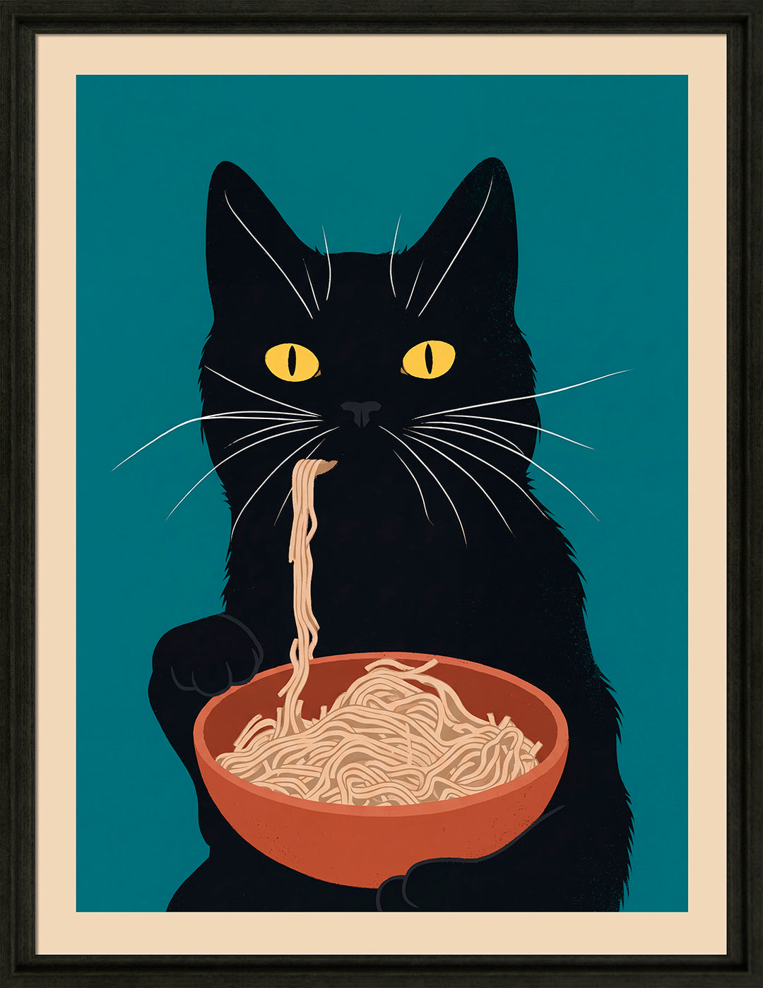 Hungry Black Cats III - TheArtistsQuarter