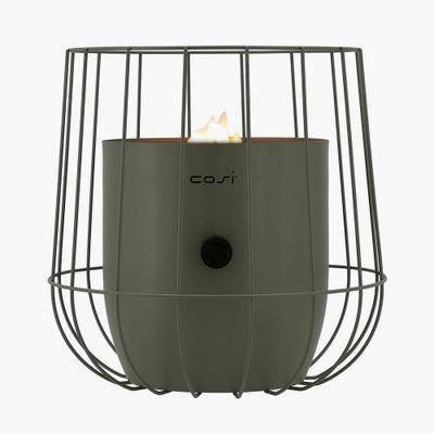 Cosiscoop Basket Olive Lantern - TheArtistsQuarter