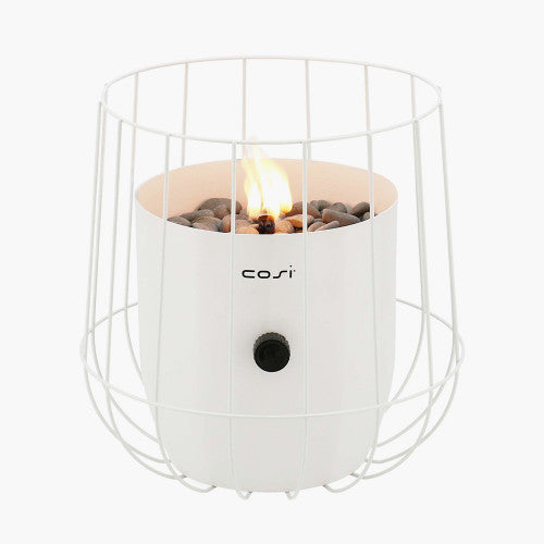 Cosiscoop Basket White Lantern - TheArtistsQuarter