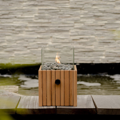 Cosiscoop Timber Square Fire Lantern XL - TheArtistsQuarter