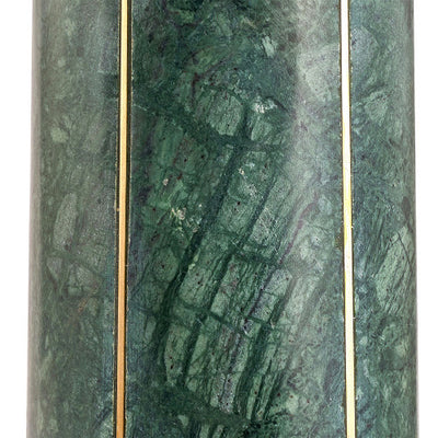 Venetia Green Marble and Gold Metal Tall Table Lamp - TheArtistsQuarter