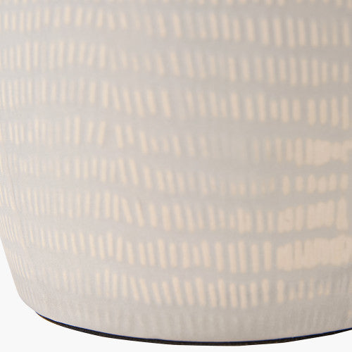 Kai Duck EggTextured Tall Ceramic Table Lamp *STOCK DUE NOV* - TheArtistsQuarter