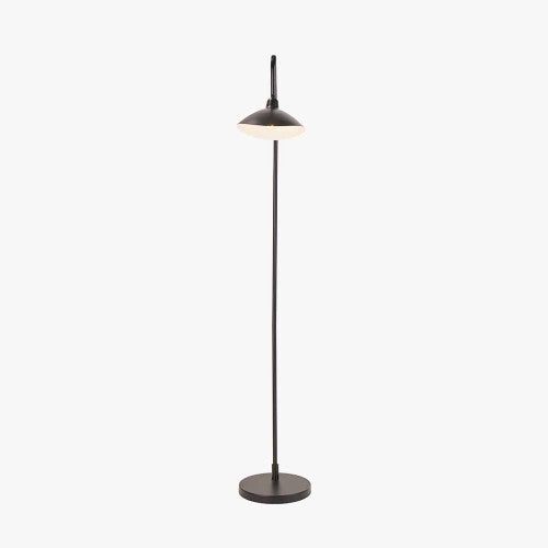 Toulon Black Metal Task Floor Lamp - TheArtistsQuarter