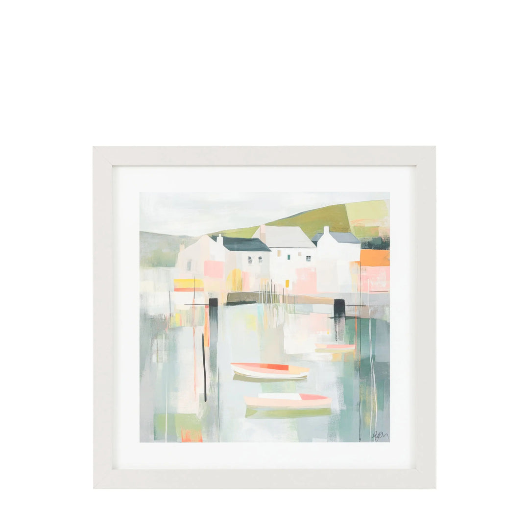 Harbour Tranquility By Faye Reynolds Lydon - TheArtistsQuarter