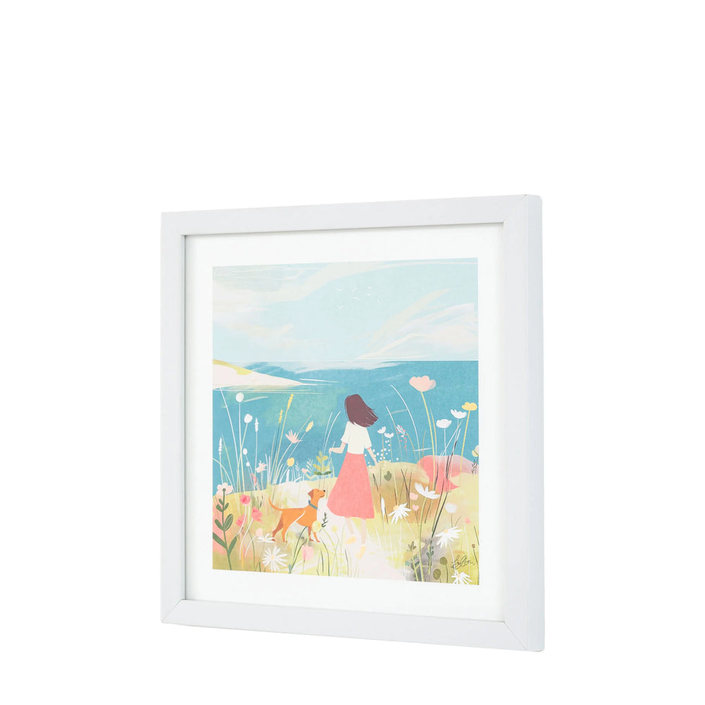 Seaside Stroll By Laura Bolton - TheArtistsQuarter