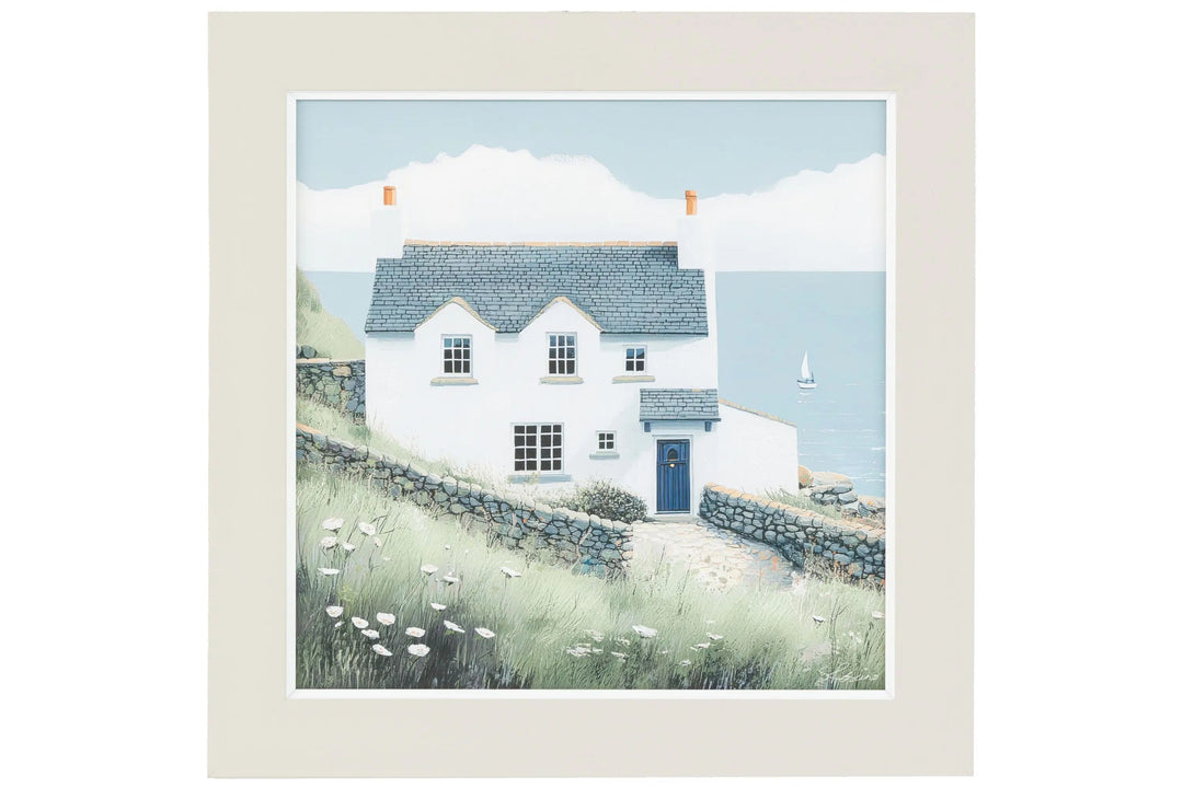 Coastal Cottage By Sabrina Roscino - TheArtistsQuarter