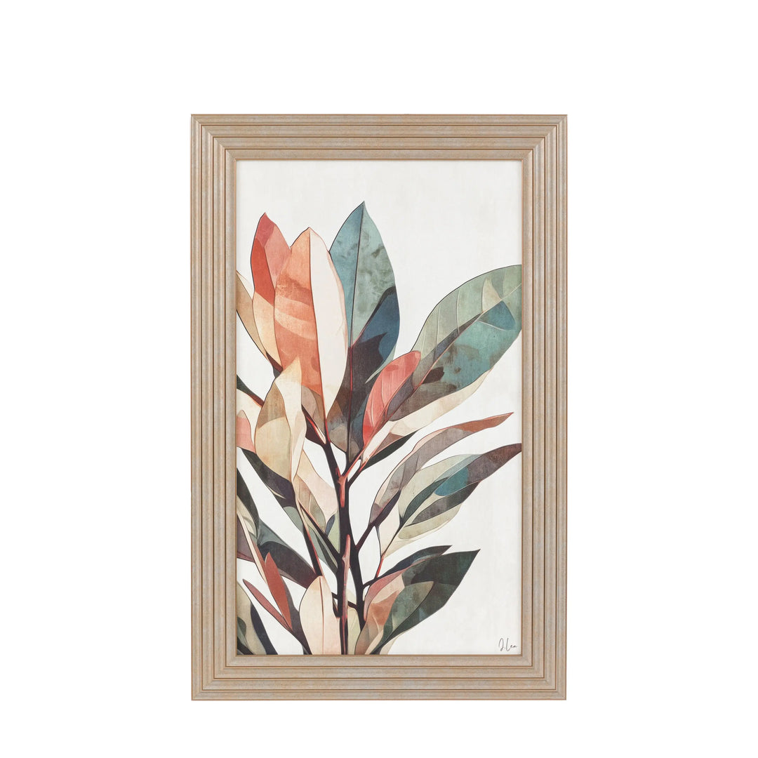 Nature's Calm Framed Canvas By Joanne Lea - TheArtistsQuarter