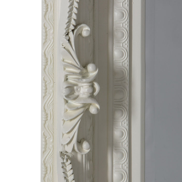 Carved Louis Leaner Mirror