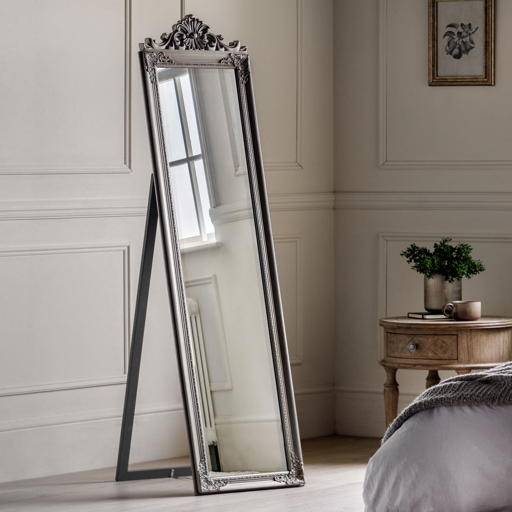 Lambeth Wood Cheval Mirror - TheArtistsQuarter