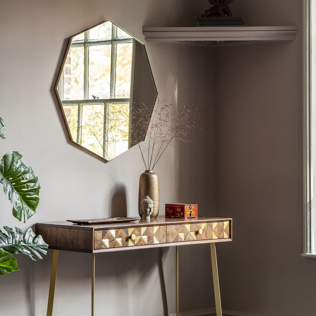 Bowie Octagon Mirror - TheArtistsQuarter