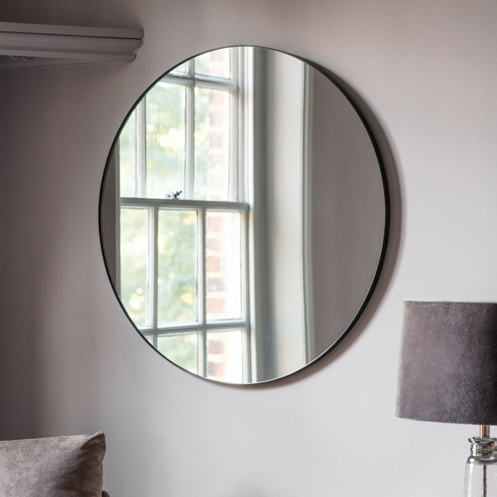 Bowie Round Mirror - TheArtistsQuarter