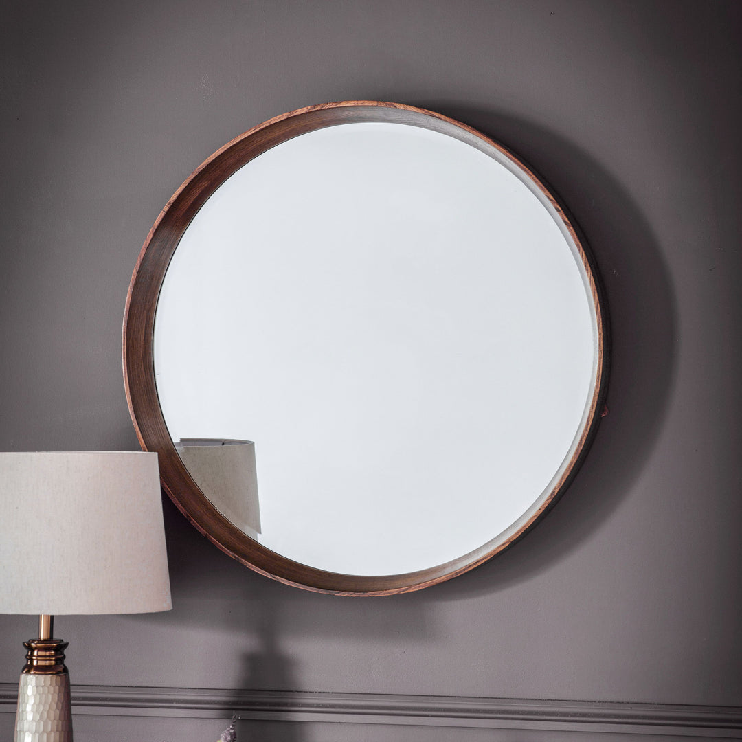 Keaton Round Mirror - TheArtistsQuarter