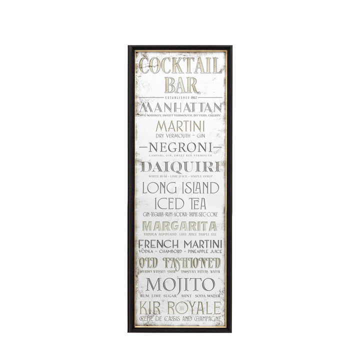 Cocktail Bar Mirror - TheArtistsQuarter