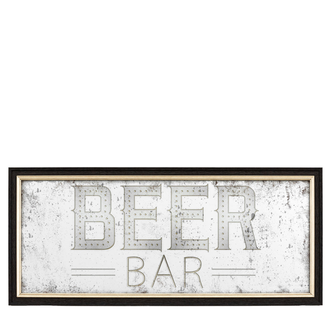 Beer Bar Mirror - TheArtistsQuarter