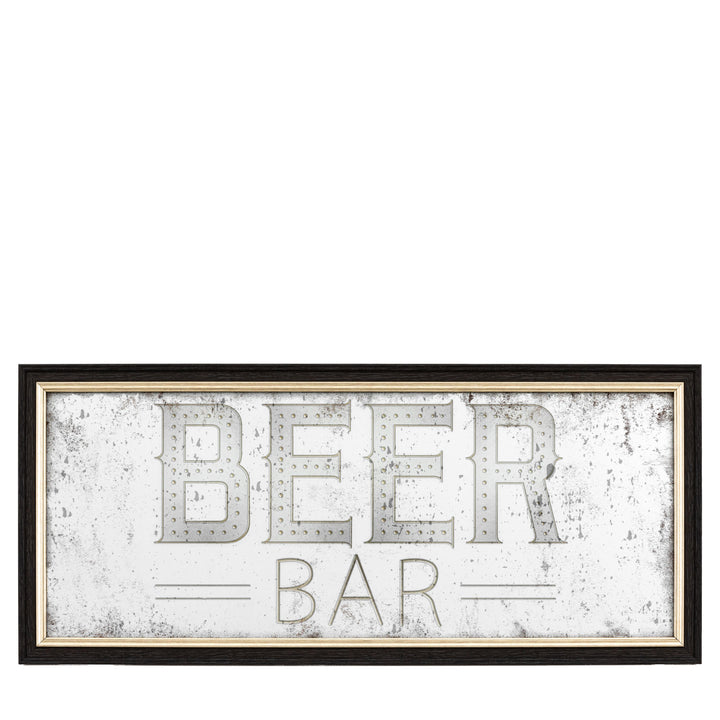 Beer Bar Mirror - TheArtistsQuarter