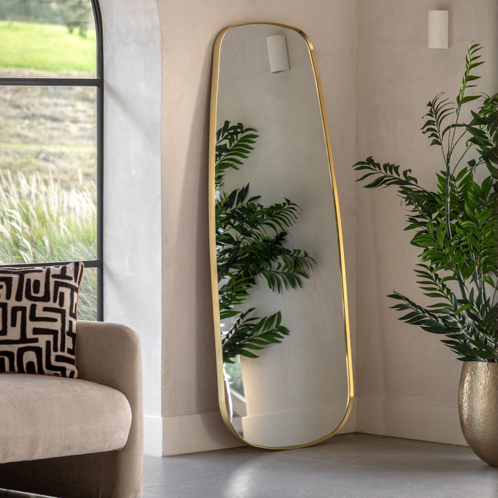 Holworth Shaped Leaner Mirror - TheArtistsQuarter