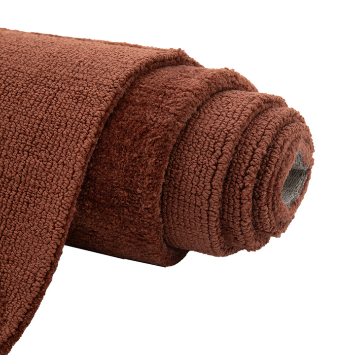 Cortland Block Rug Nutmeg - TheArtistsQuarter