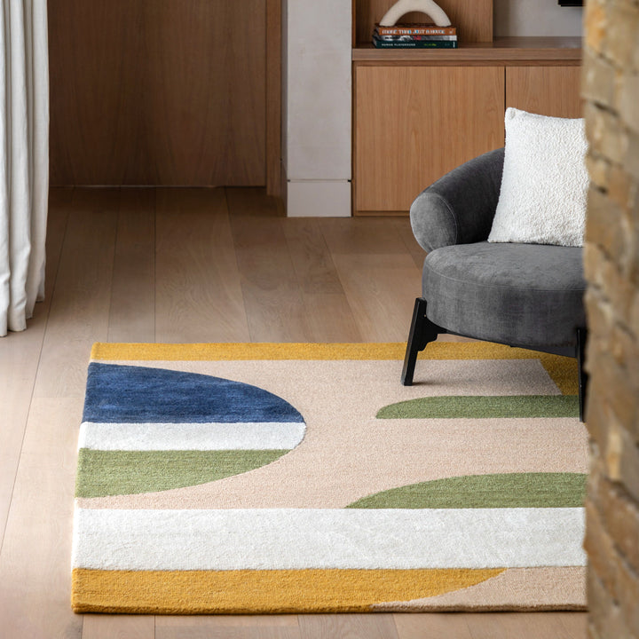 Fulton Geo Wool Rug
