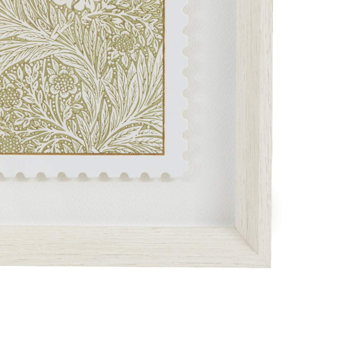 William Morris Stamp Green (Set Of Two) By Laura Bolton PRE ORDER MID JULY - TheArtistsQuarter