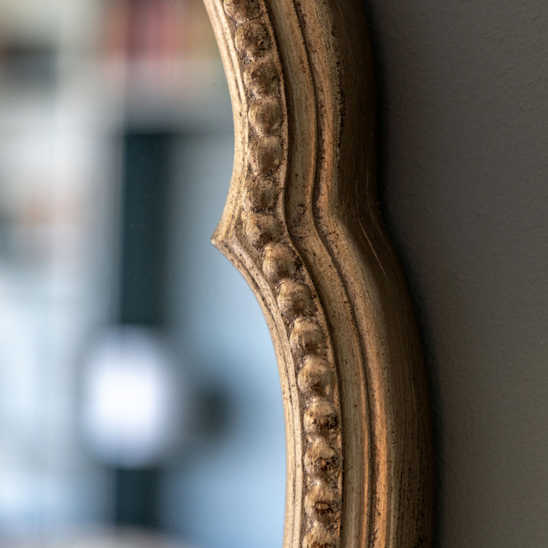 Florentine Round Mirror