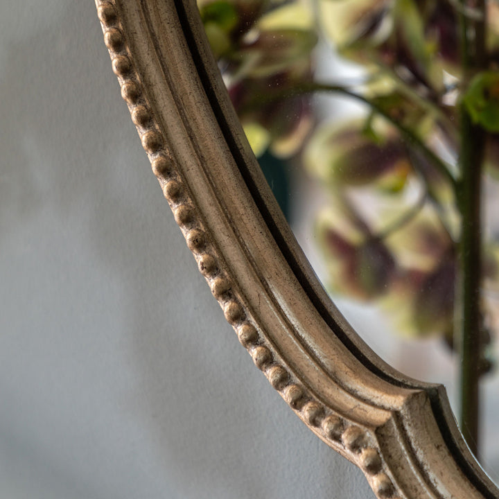 Florentine Round Mirror