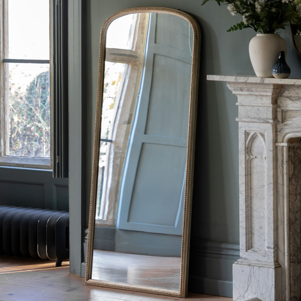 Florentine Leaner Mirror