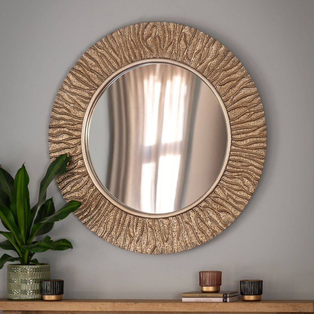 Falia Round Mirror