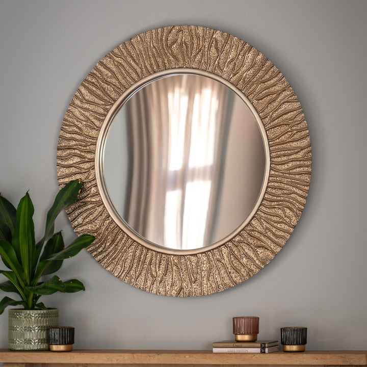 Falia Round Mirror
