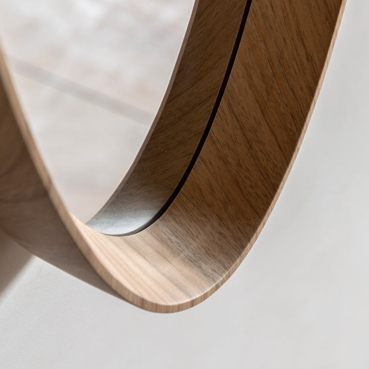Cedar Elipse Mirror