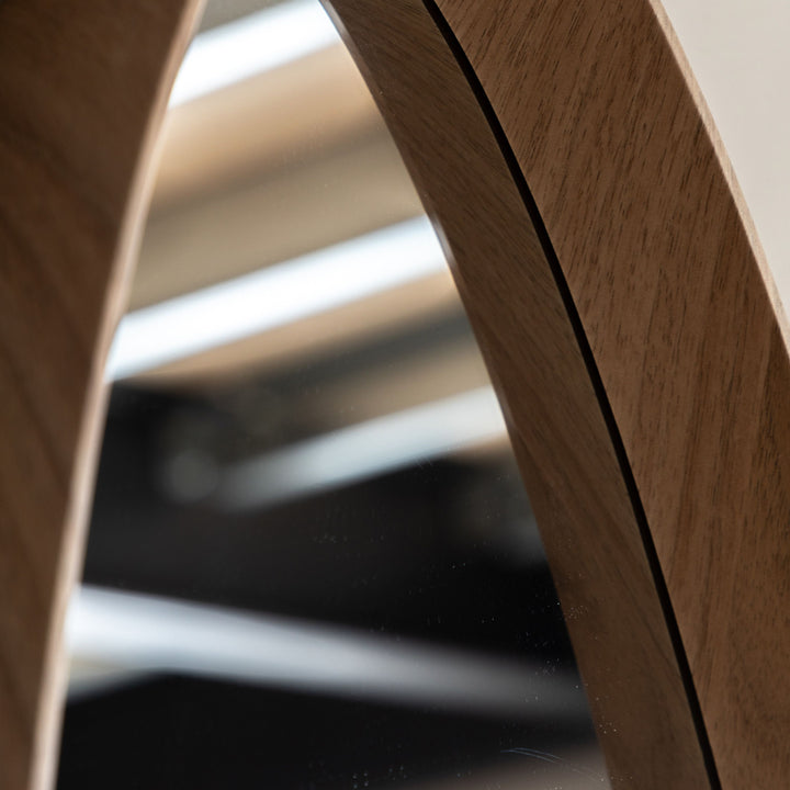 Cedar Elipse Mirror