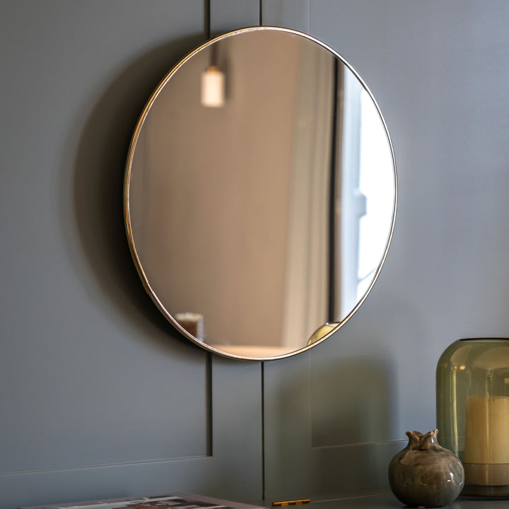 Highline Round Mirror - TheArtistsQuarter