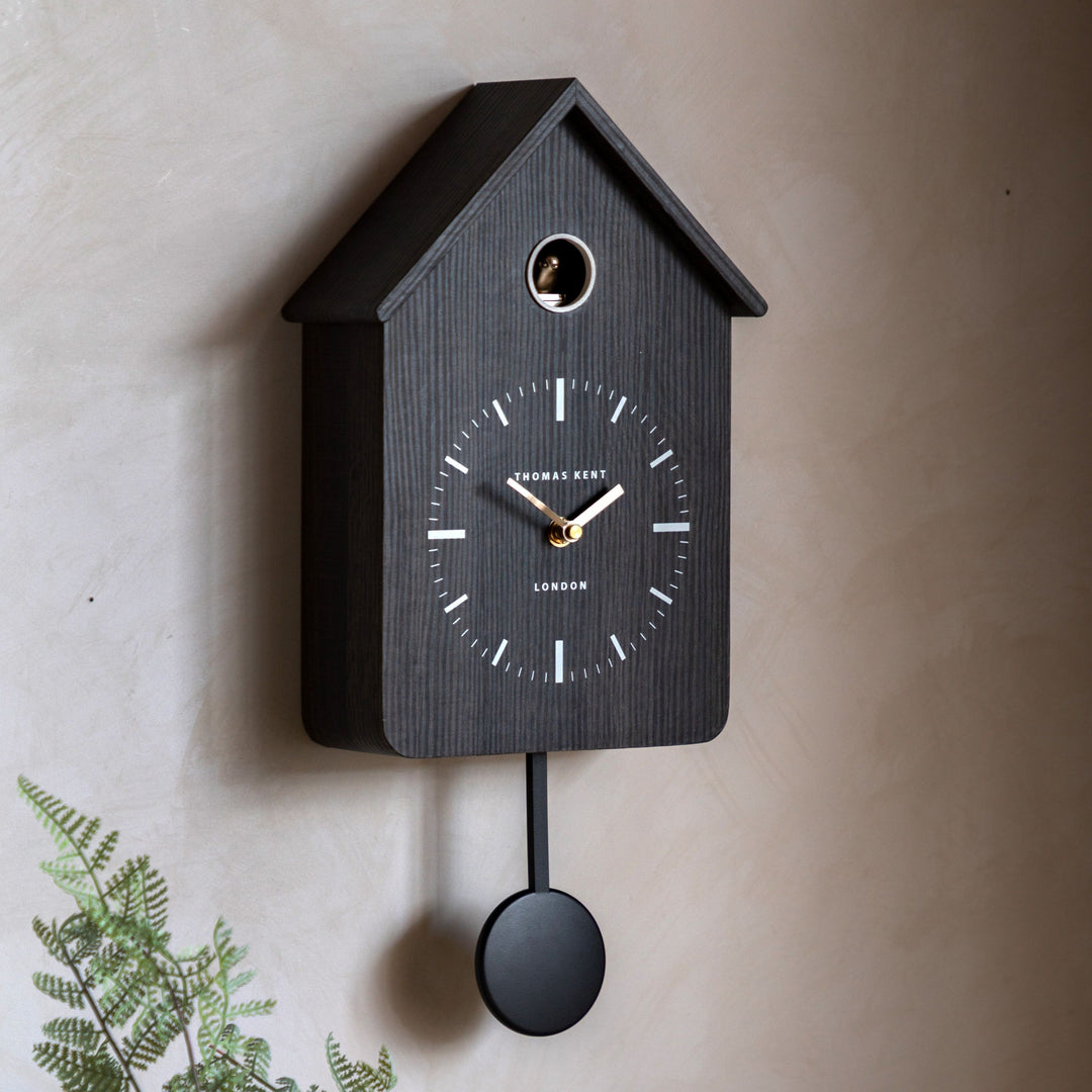 Thomas Kent Cuckoo Clock Charcoal - TheArtistsQuarter