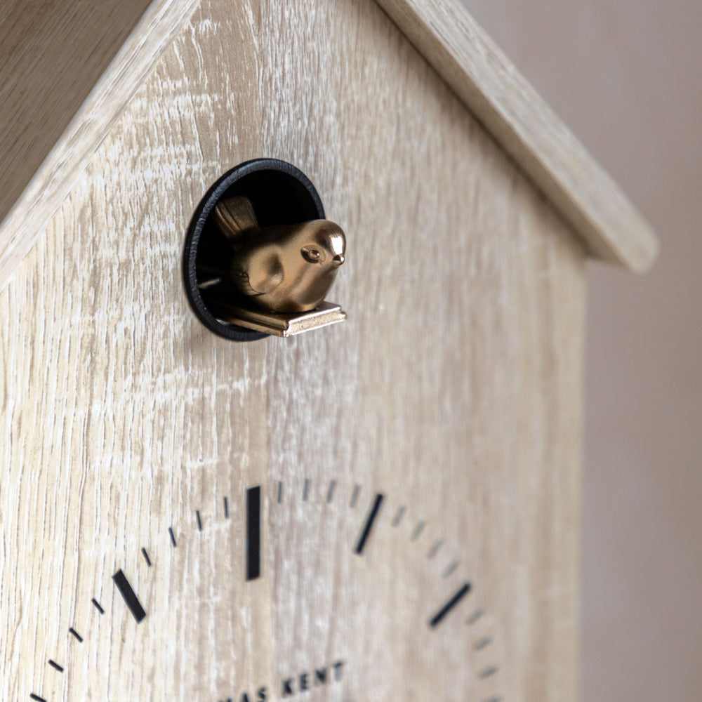 Thomas Kent Cuckoo Clock Washed Oak - TheArtistsQuarter