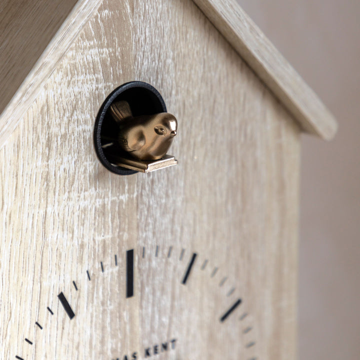 Thomas Kent Cuckoo Clock Washed Oak - TheArtistsQuarter