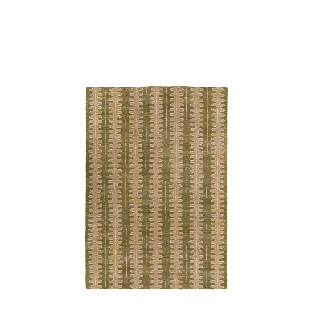 Azelo Rug Natural Olive - TheArtistsQuarter