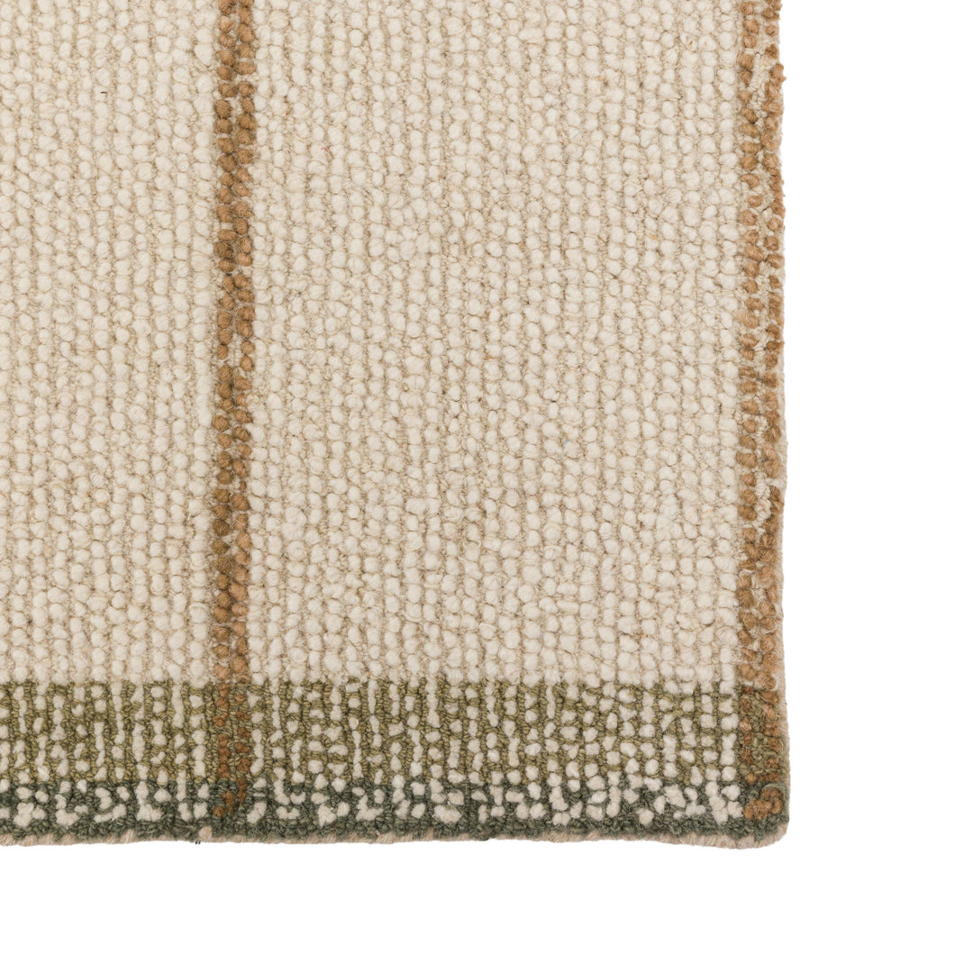 Solis Check Rug Ivory
