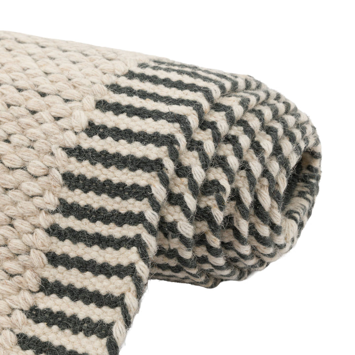 Valena Border Rug Ecru