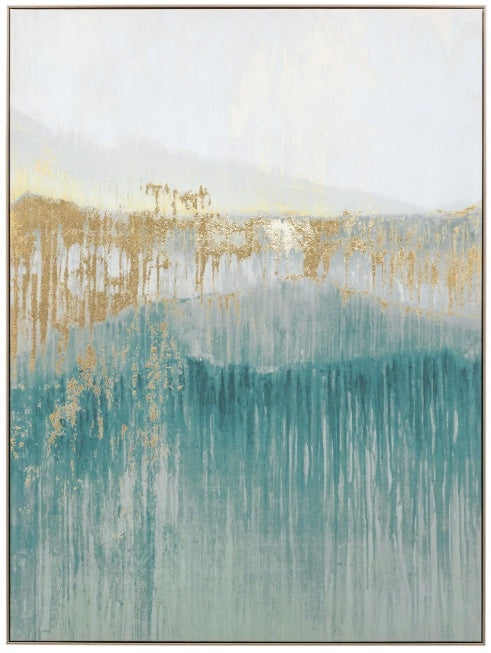 Early Morning Horizon Framed Canvas