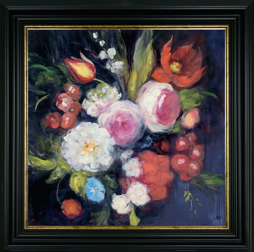 Floral Drama I By Julia Purinton - TheArtistsQuarter