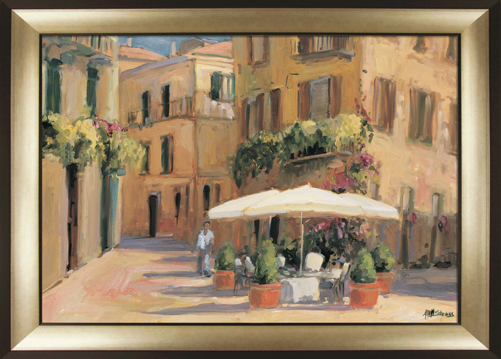 Summer Piazza II By Allayn Stevens *NEW* - TheArtistsQuarter