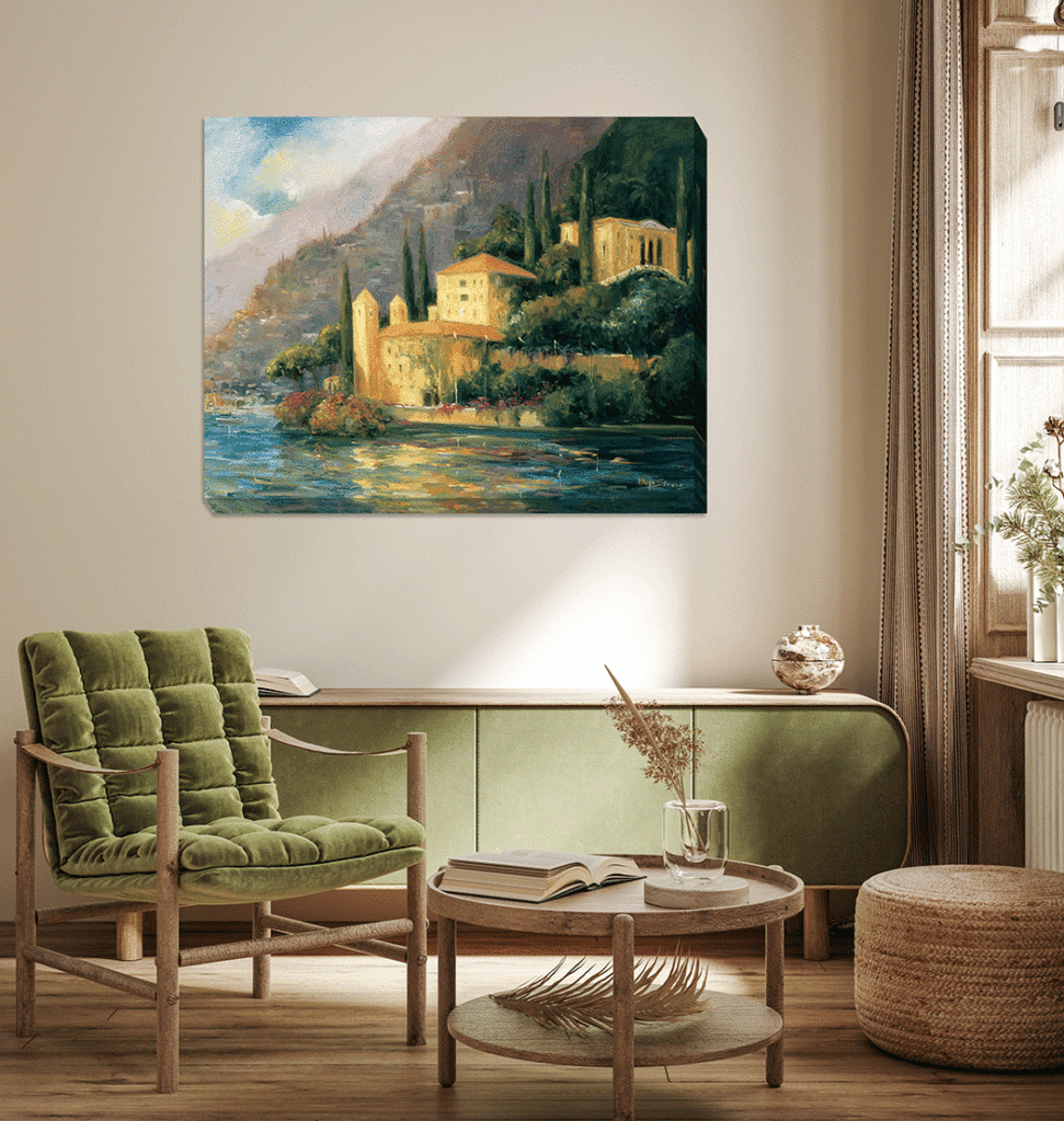 Scenic Italy III Canvas By Allayn Stevens *NEW* - TheArtistsQuarter