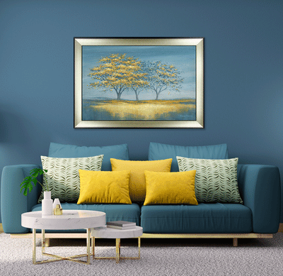 Gold Trees By Diane Demirci *NEW* - TheArtistsQuarter