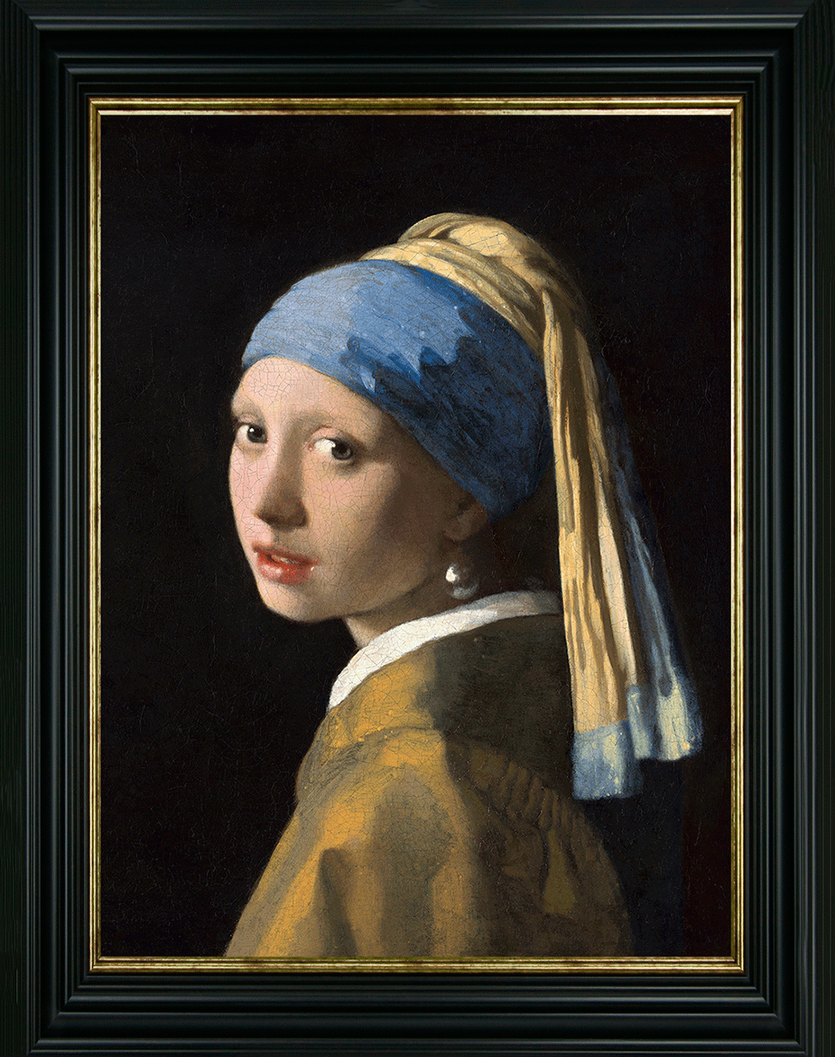 Girl With A Pearl Earring By Jan Vermeer - TheArtistsQuarter
