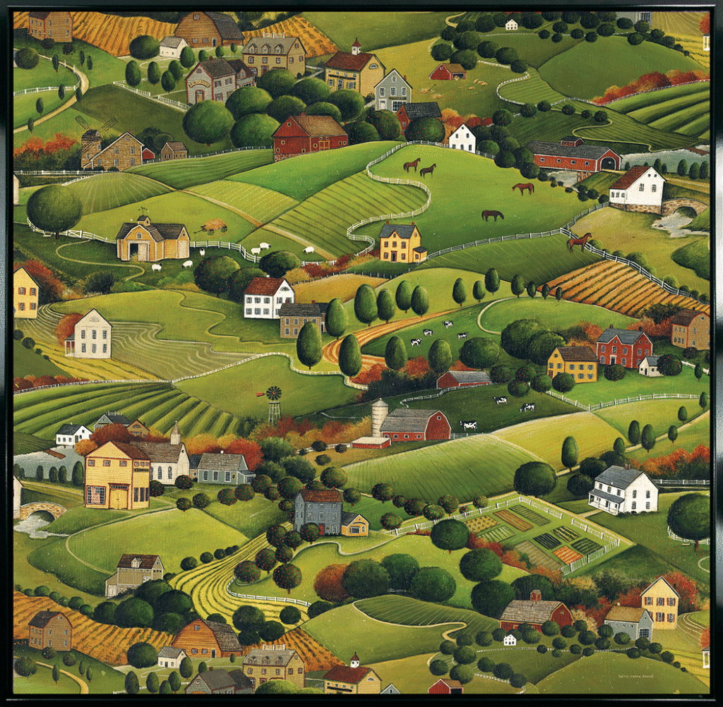 Pleasant Valley By David Carter Brown *NEW* - TheArtistsQuarter