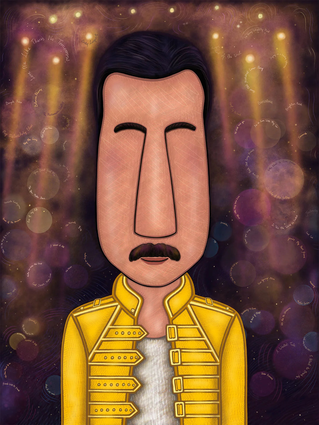 Freddie Mercury By Jenny MacKenzie (Limited Edition) - TheArtistsQuarter