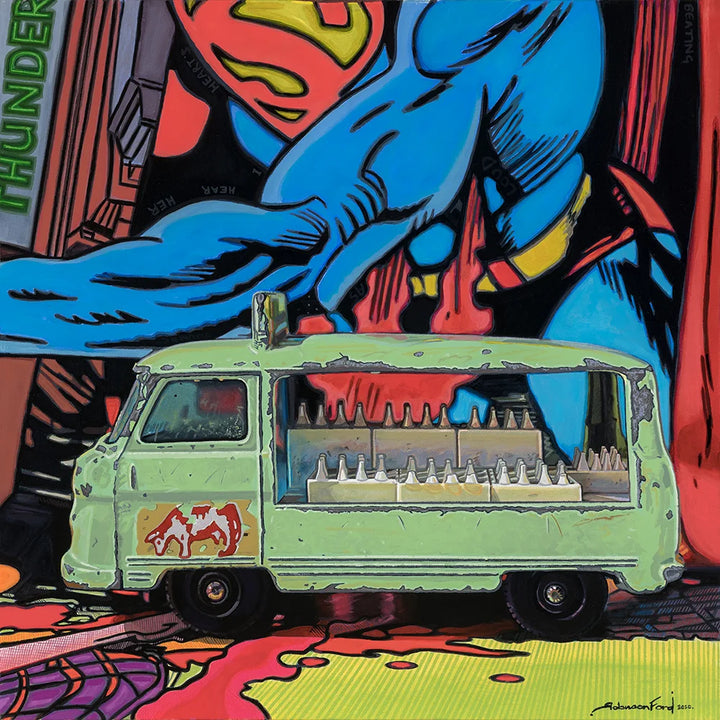 Milk Van By Dan Robinson-Ford (Limited Edition) - TheArtistsQuarter