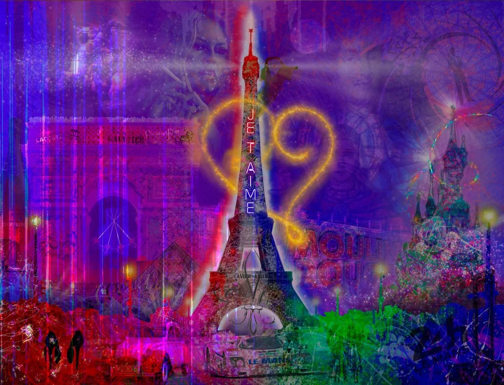 Je T'aime La Paris By Neil Pengelly - TheArtistsQuarter
