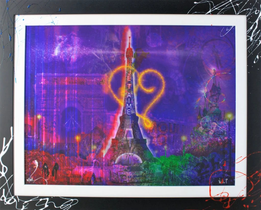 Je T'aime La Paris By Neil Pengelly - TheArtistsQuarter